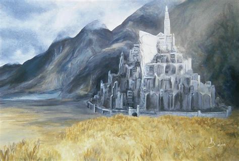 lord of the rings cities|Minas Tirith .